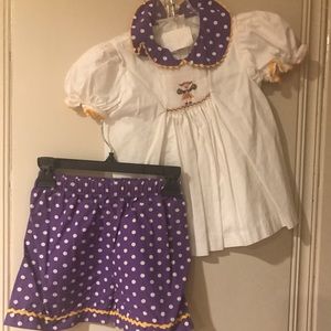 Girls LSU outfit